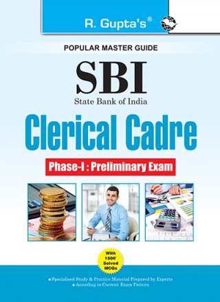 RGupta Ramesh SBI: Clerical Cadre (Junior Associates) Phase-I Preliminary Exam Guide (Big Size) English Medium